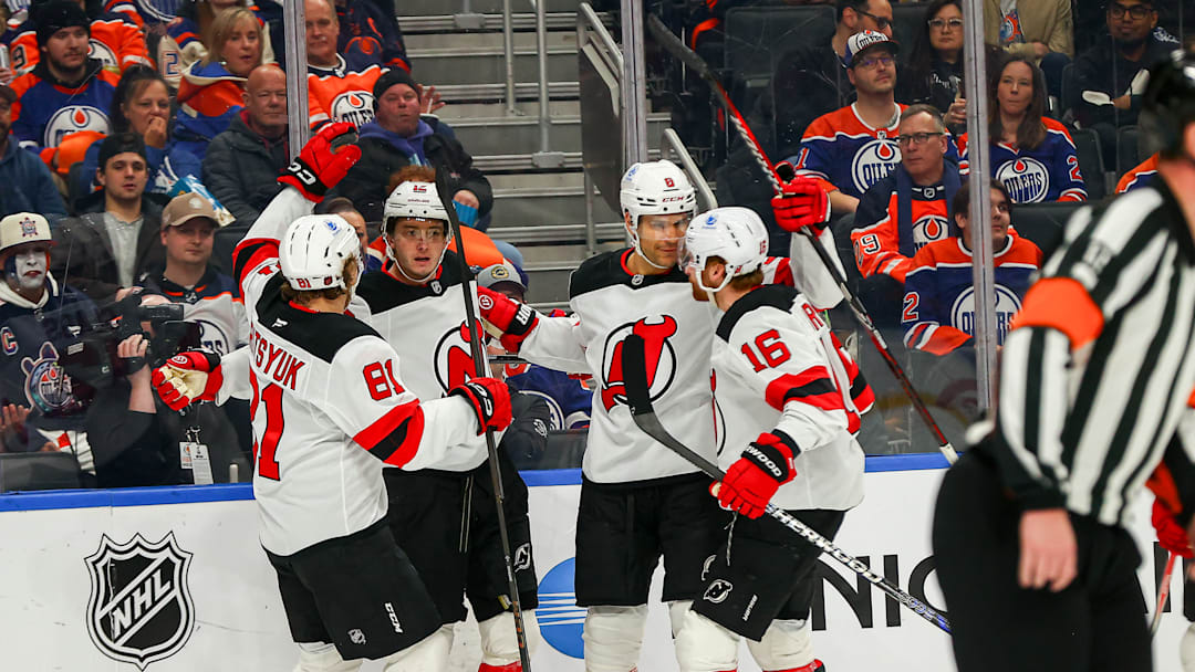 NHL: JAN 20 Devils at Oilers