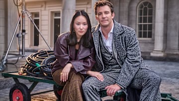 Bridgerton. (L to R) Yerin Ha, Luke Thompson of Bridgerton. Cr. Gavin Bond/Netflix © 2024