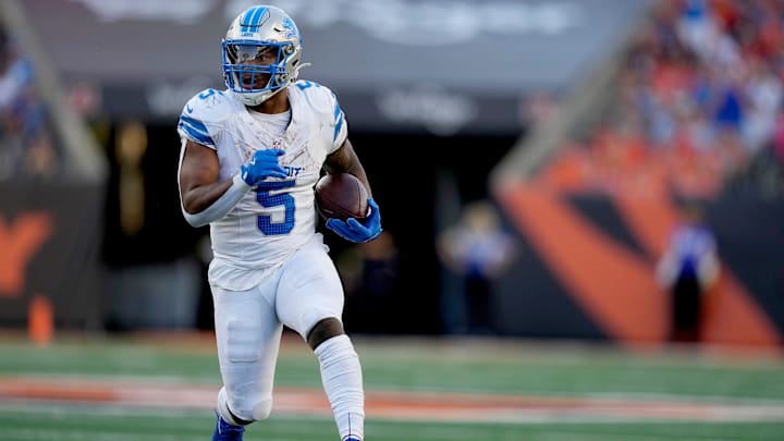 David Montgomery’s future with the Lions appears to be up in the air. 