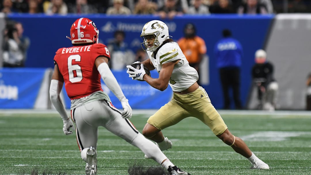 COLLEGE FOOTBALL: NOV 28 Invesco QQQ Atlanta Gridiron Classic Georgia vs Georgia Tech