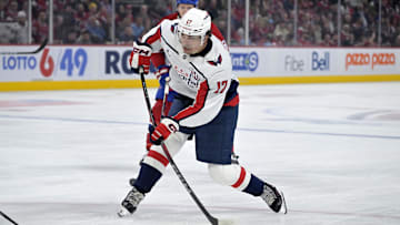 Dylan Strome, Washington Capitals Mandatory Credit: Eric Bolte-Imagn Images