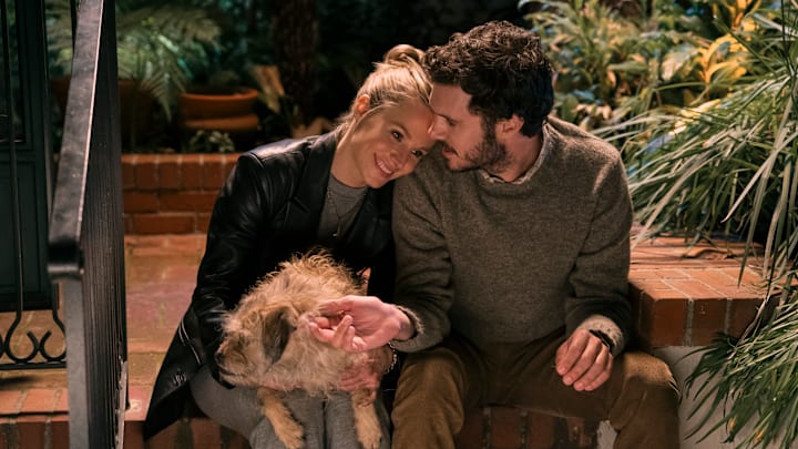 Nobody Wants This. (L to R) Kristen Bell as Joanne, Adam Brody as Noah in episode 103 of Nobody Wants This. Cr. Hopper Stone/Netflix © 2024
