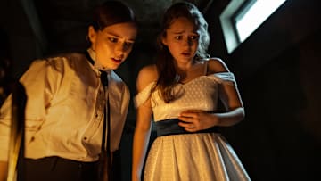Fear Street: Prom Queen. (L-R) Suzanna Son as Megan Rogers and India Fowler as Lori Granger