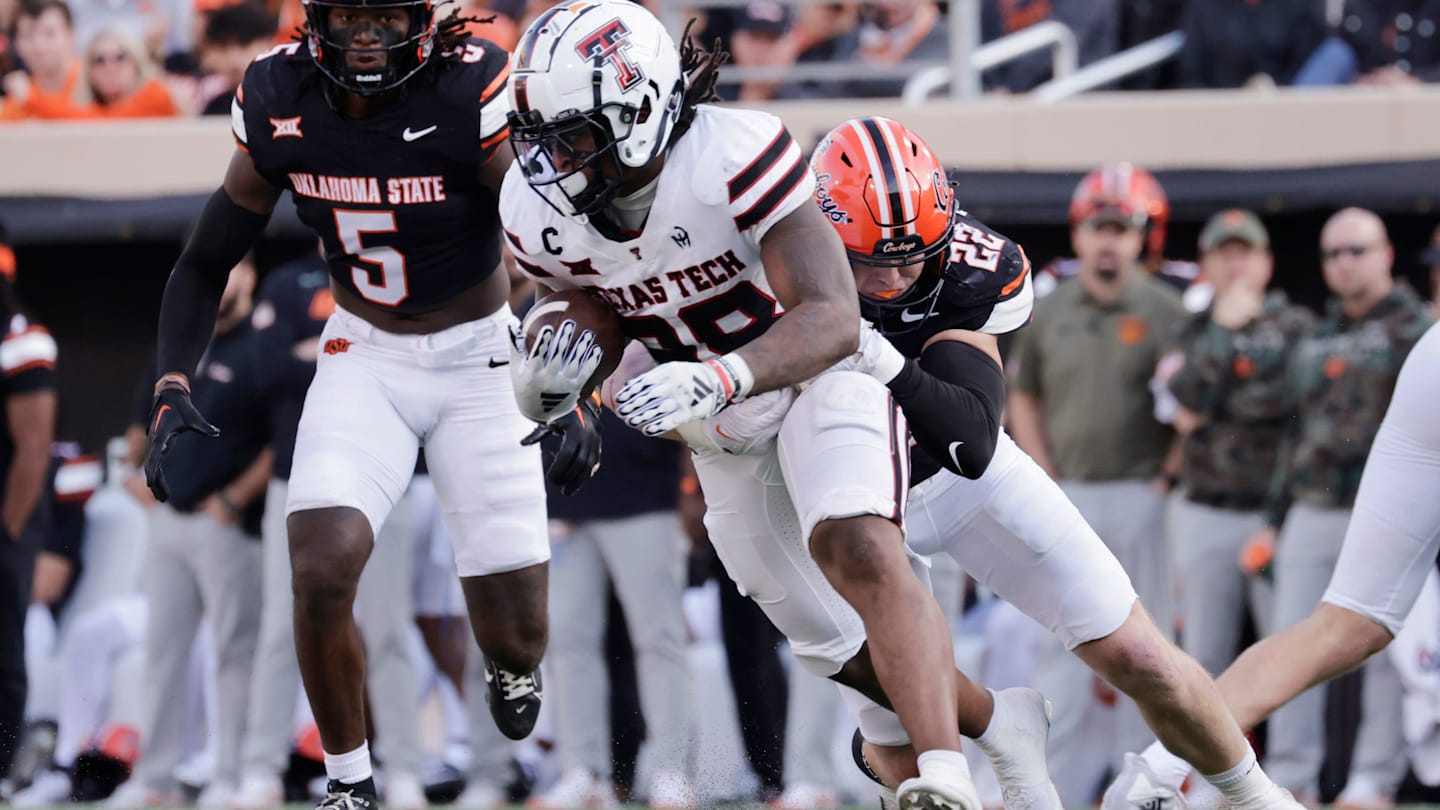 德州理工大學 RB Tahj Brooks 未被提名為多克沃克獎決賽入圍者