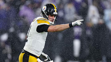Pittsburgh Steelers quarterback Mason Rudolph