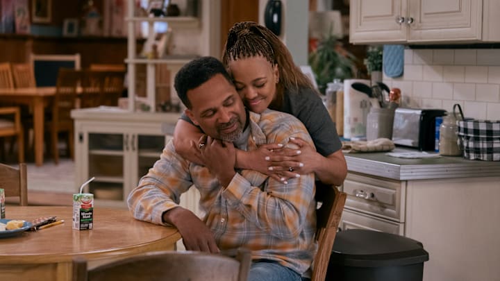 The Upshaws. (L to R) Mike Epps as Bennie, Kim Fields as Regina in episode 607 of The Upshaws