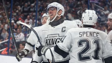 The Kings are road favorites in Detroit on Monday night.