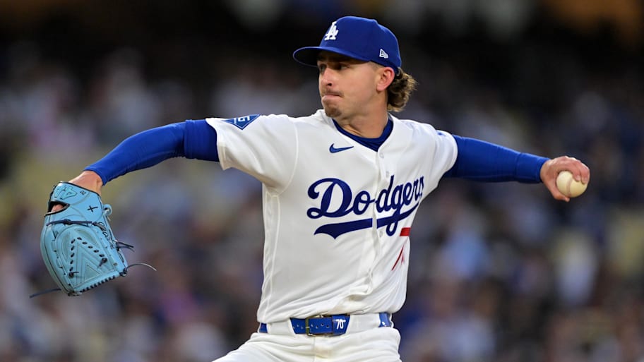 Los Angeles Dodgers pitcher Justin Wrobleski 