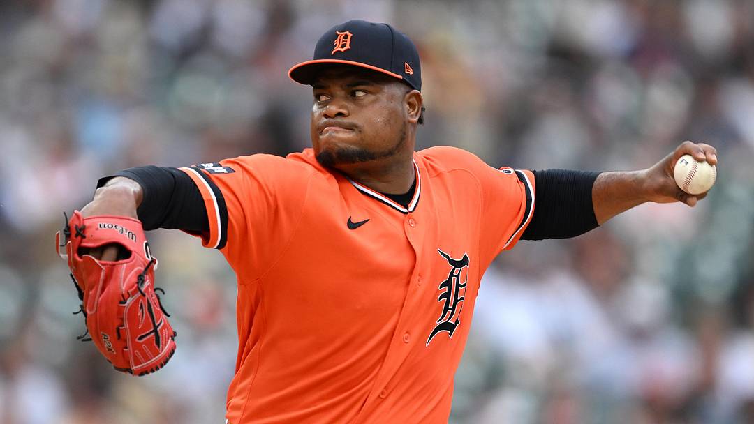 Detroit Tigers starting pitcher Framber Valdez Detroit Tigers starting pitcher Framber Valdez
