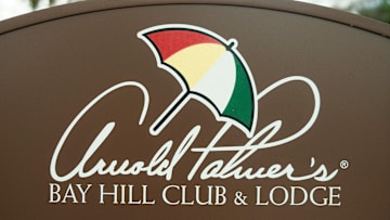 Arnold Palmer's Bay Hill Club & Lodge signage