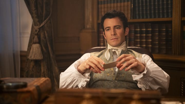 Bridgerton. Luke Thompson as Benedict Bridgerton in episode 307 of Bridgerton. Cr. Liam Daniel/Netflix © 2024