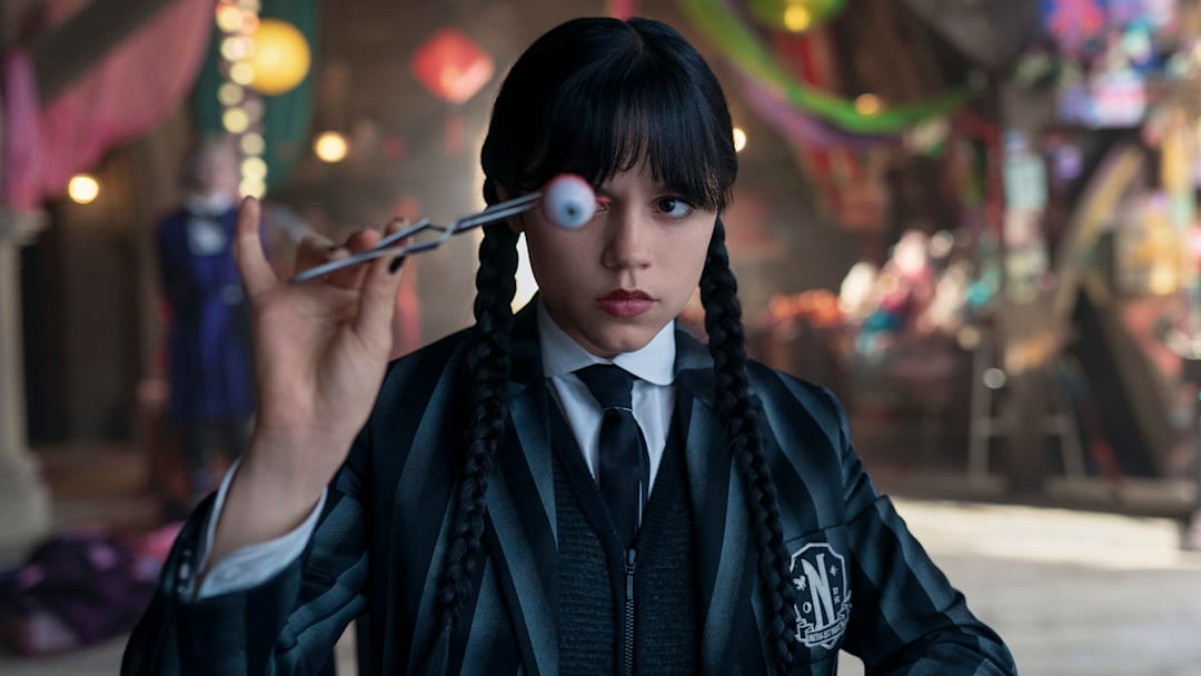 Wednesday. Jenna Ortega as Wednesday Addams in episode 203 of Wednesday. Cr. Jonathan Hession/Netflix © 2025