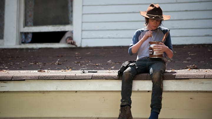 Carl Grimes (Chandler Riggs) - The Walking Dead _ Season 4, Episode 9 - Photo Credit: Gene Page/AMC