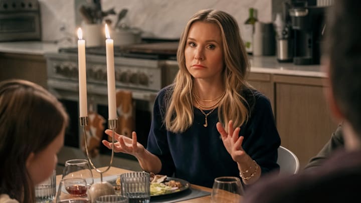 Nobody Wants This. Kristen Bell as Joanne in episode 108 of Nobody Wants This