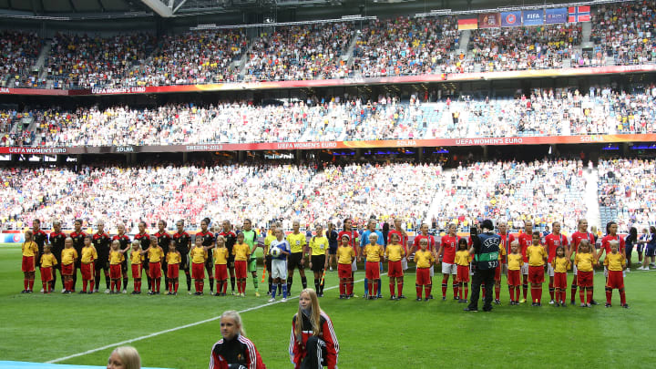 The Euro 2013 final attracted over 40,000 spectators