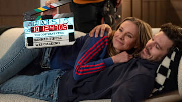Nobody Wants This. (L to R) Kristen Bell as Joanne, Adam Brody as Noah in episode 201 of Nobody Wants This