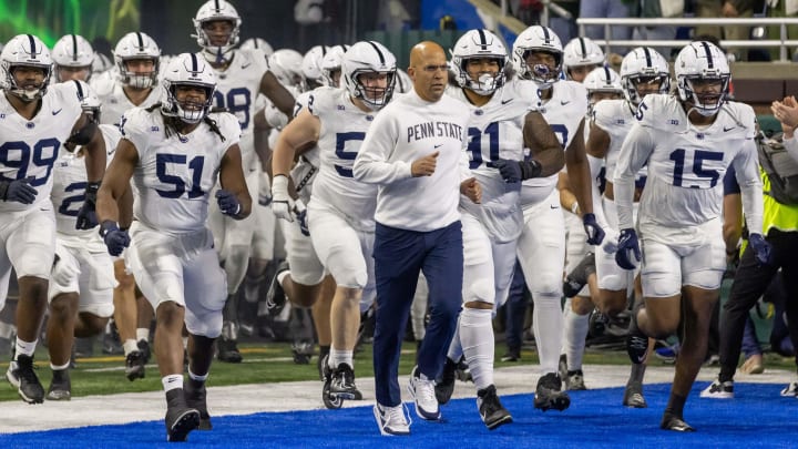 Penn State Nittany Lions head coach James Franklin