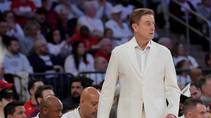 Creighton v St. John's; St. John's basketball head coach Rick Pitino