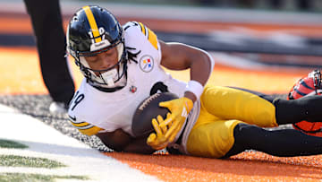 Pittsburgh Steelers wide receiver Calvin Austin III