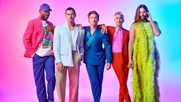 Queer Eye. (L to R) Karamo Brown, Antoni Porowski, Jeremiah Brent, Tan France, and Jonathan Van Ness