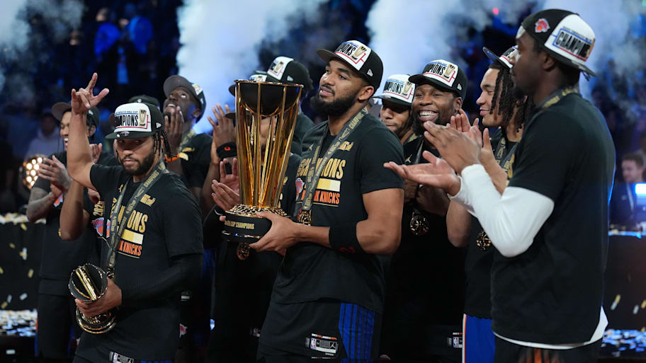 The Knicks won the NBA Cup this season
