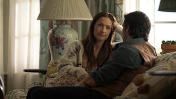 RANSOM CANYON. (L to R) Minka Kelly as Quinn and Eoin Macken as Davis in Episode 104 of Ransom Canyon