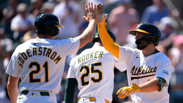 Tyler Soderstrom, Brent Rooker, Shea Langeliers, Athletics