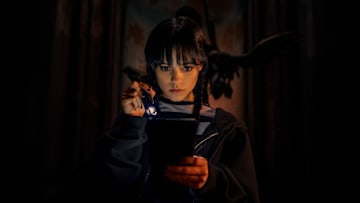 Jenna Ortega as Wednesday Addams in episode 102 of Wednesday