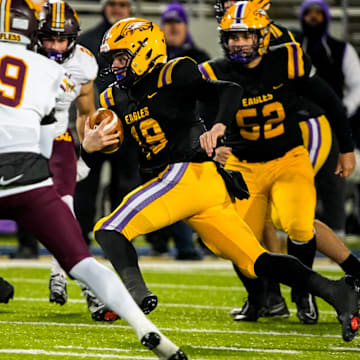 Avon quarterback Blake Elder.