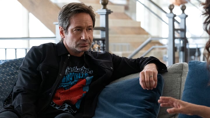 THE CHAIR (L to R) DAVID DUCHOVNY in episode 105 of THE CHAIR Cr. ELIZA MORSE/NETFLIX © 2021
