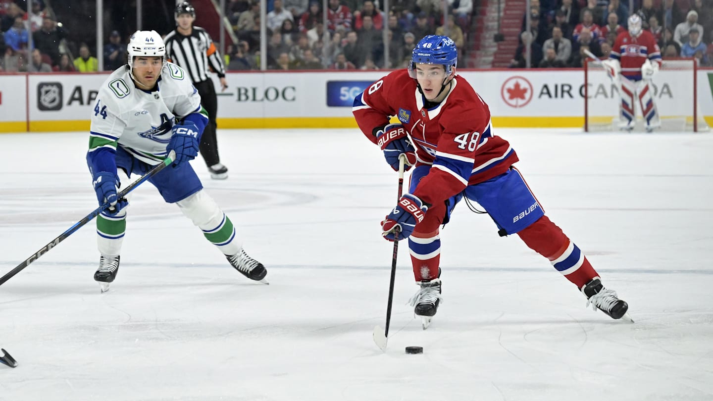 Montreal Canadiens Defender Takes Over Rookie Scoring Race