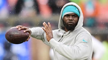Former Miami Dolphins quarterback Tyler Huntley