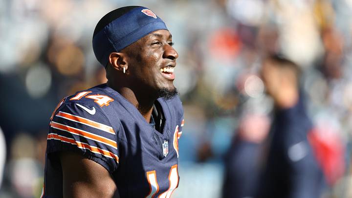 Chicago Bears wide receiver Olamide Zaccheaus