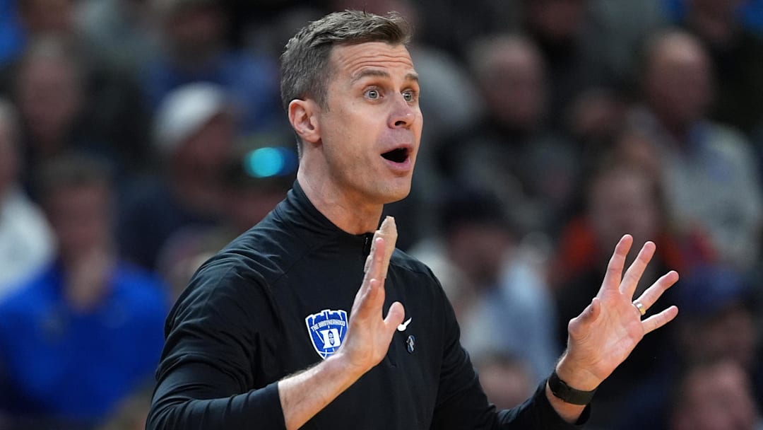 Duke Blue Devils head coach Jon Scheyer Duke Blue Devils head coach Jon Scheyer