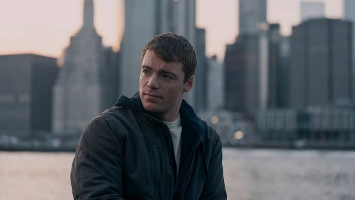 The Night Agent. Gabriel Basso as Peter Sutherland in episode 203 of The Night Agent. Cr. Christopher Saunders/Netflix © 2024