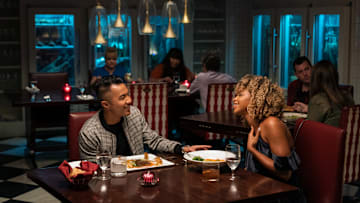 DATING AROUND JUSTIN in episode 203 of DATING AROUND Cr. ANNIE FLANAGAN/NETFLIX © 2020