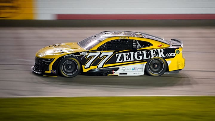 Carson Hocevar races in Lebanon, Tenn. earlier in the 2025 season.