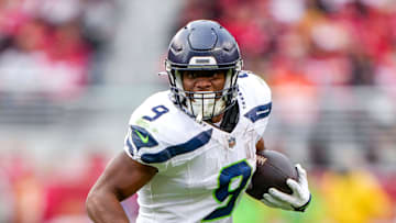 Kenneth Walker III of the Seattle Seahawks