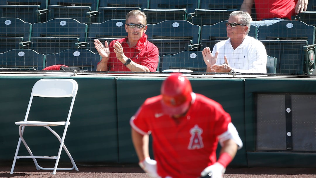 San Francisco Giants v Los Angeles Angels