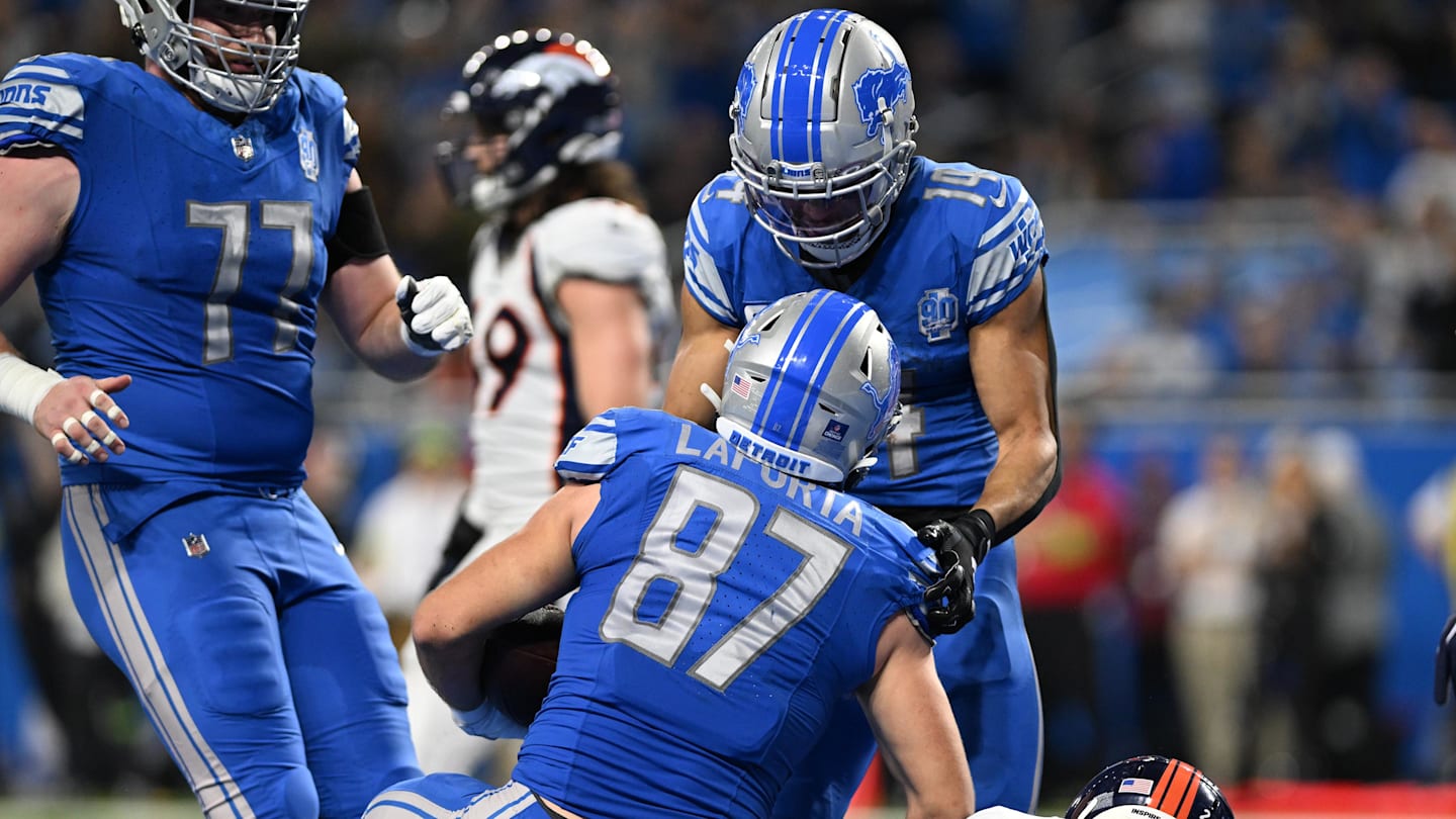 Detroit Lions' stud pass catcher duo gets ranked highly among young duos