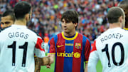 Barcelona's Argentinian forward Lionel M