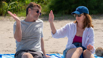 THE FOUR SEASONS. (L to R) Will Forte as Jack and Tina Fey as Kate in Episode 103 of The Four Seasons