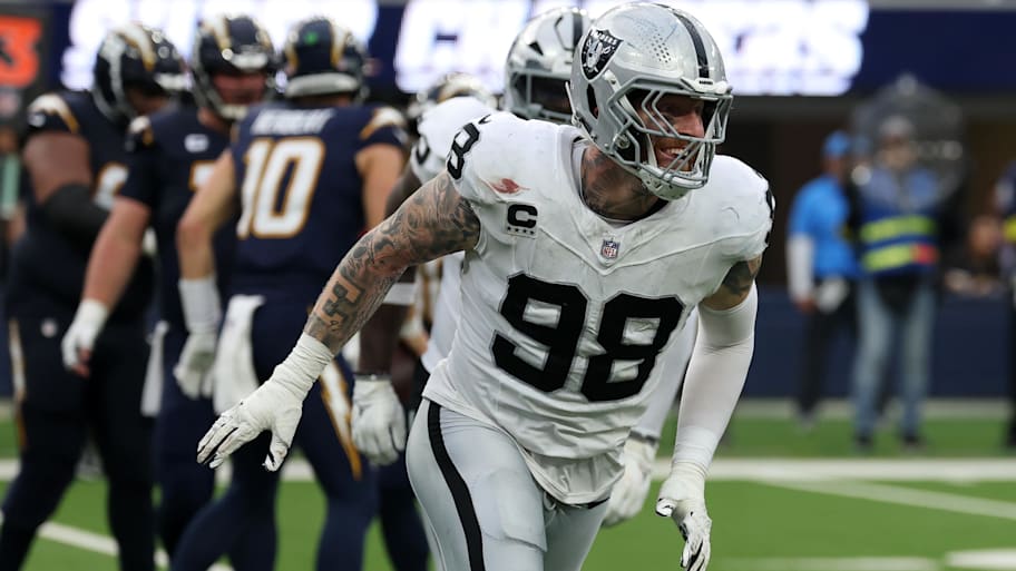 Las Vegas Raiders defensive end Maxx Crosby