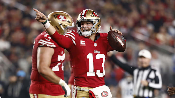 Purdy turned the ball over three times in a Monday night win. 