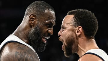 LeBron James, Stephen Curry, Team USA