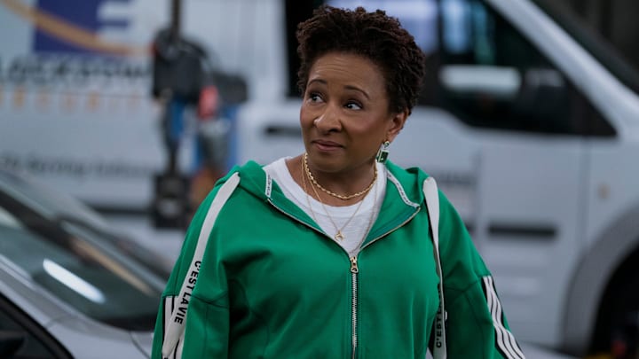 The Upshaws. Wanda Sykes as Lucretia in episode 701 of The Upshaws. Cr. Lisa Rose/Netflix © 2026