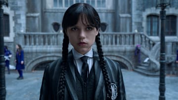 Jenna Ortega as Wednesday in episode 202 of Wednesday
