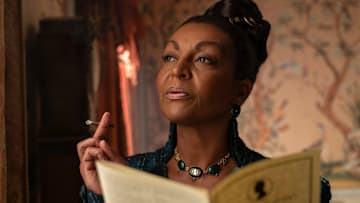 Bridgerton. Adjoa Andoh as Lady Agatha Danbury in episode 307 of Bridgerton