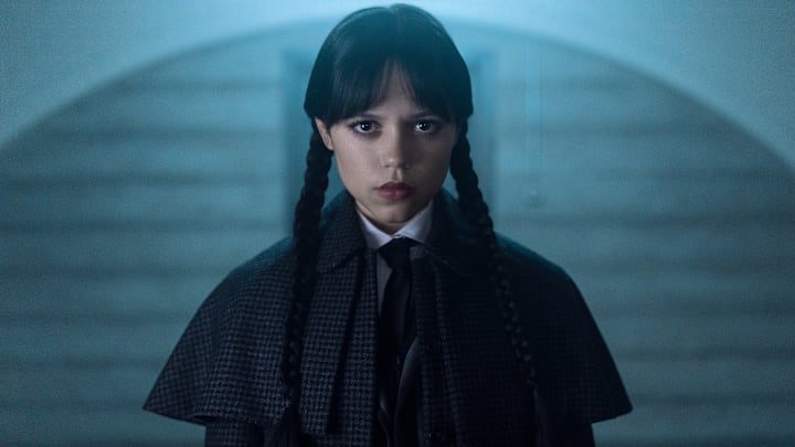 Jenna Ortega as Wednesday Addams in episode 202 of Wednesday