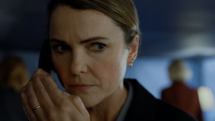 The Diplomat. Keri Russell as Kate Wyler in episode 301 of The Diplomat
